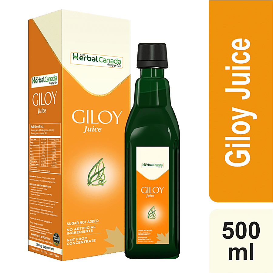 Herbal Canada Giloy Juice - No Added Sugar