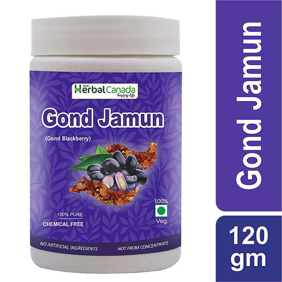 Herbal Canada Gond BlackBerry/Jamun - 100% Natural & Pure