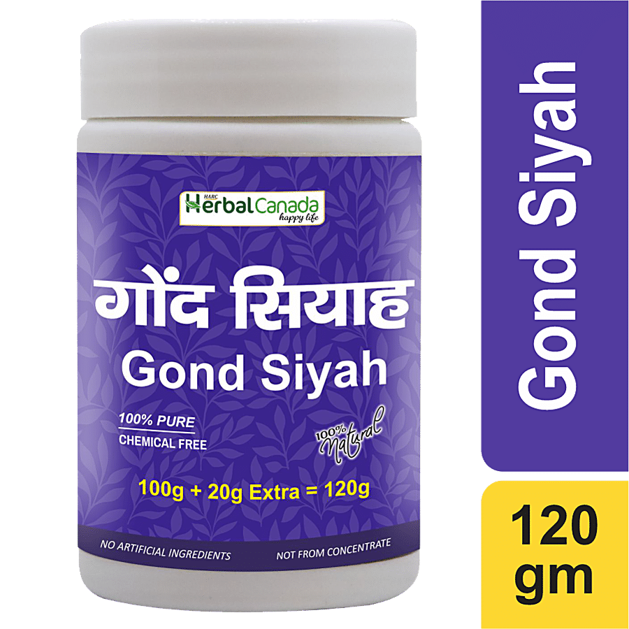 Herbal Canada Gond Siyah - 100% Natural & Pure