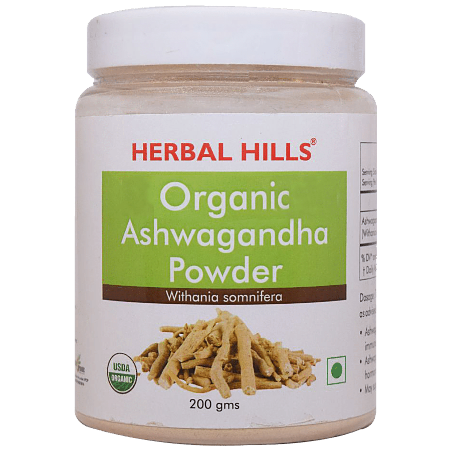 Herbal Hills Organic Ashwagandha Powder