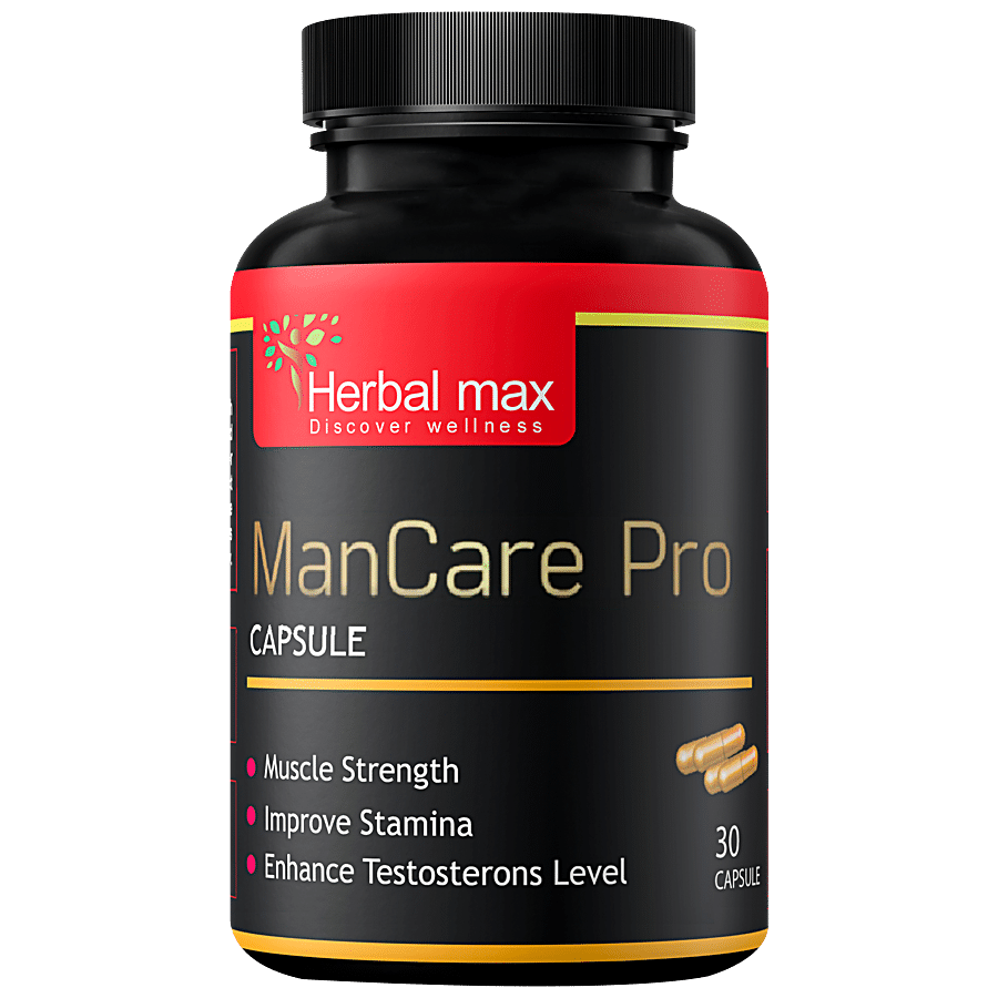 Herbal max ManCare Pro Capsules- For Strength