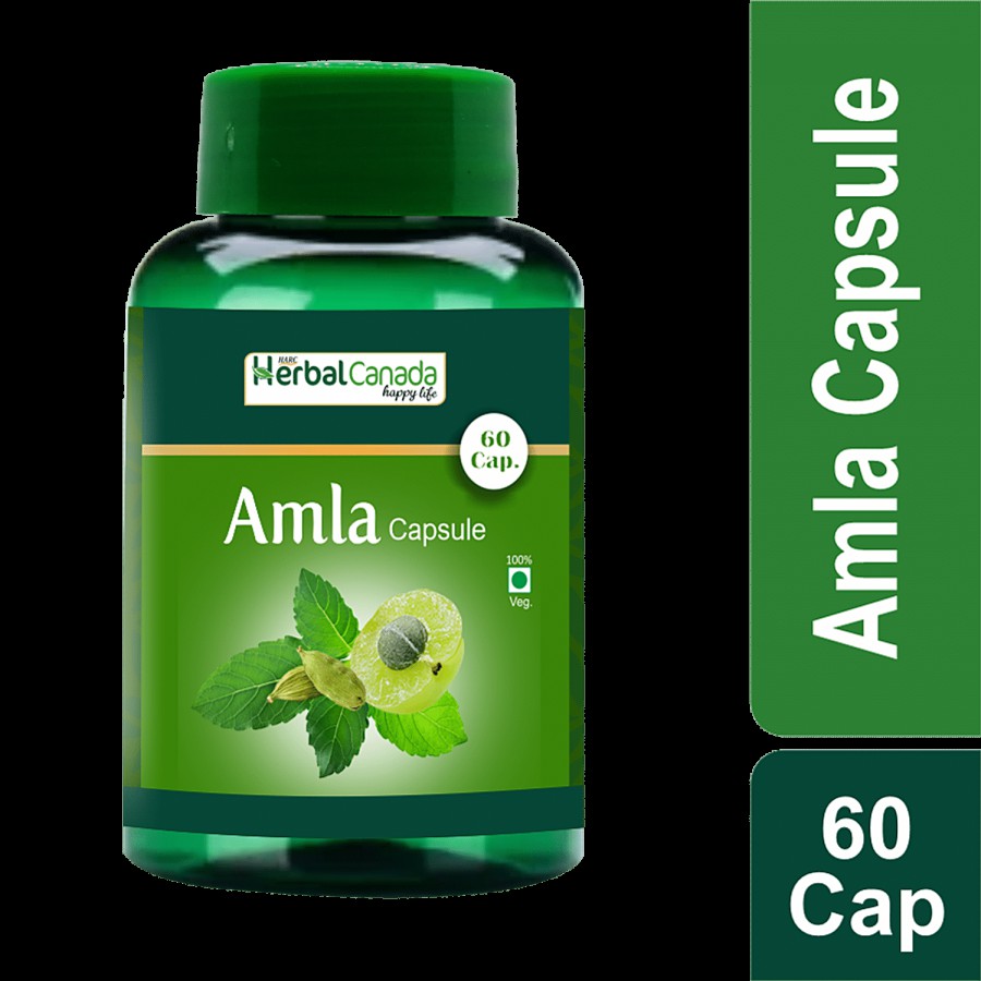 Herbal Canada Amla Capsule - Ayurvedic Medicine