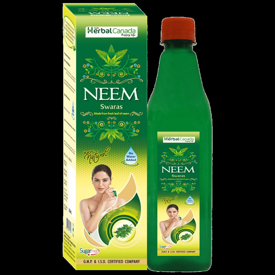 Herbal Canada Neem Swaras - 100% Natural