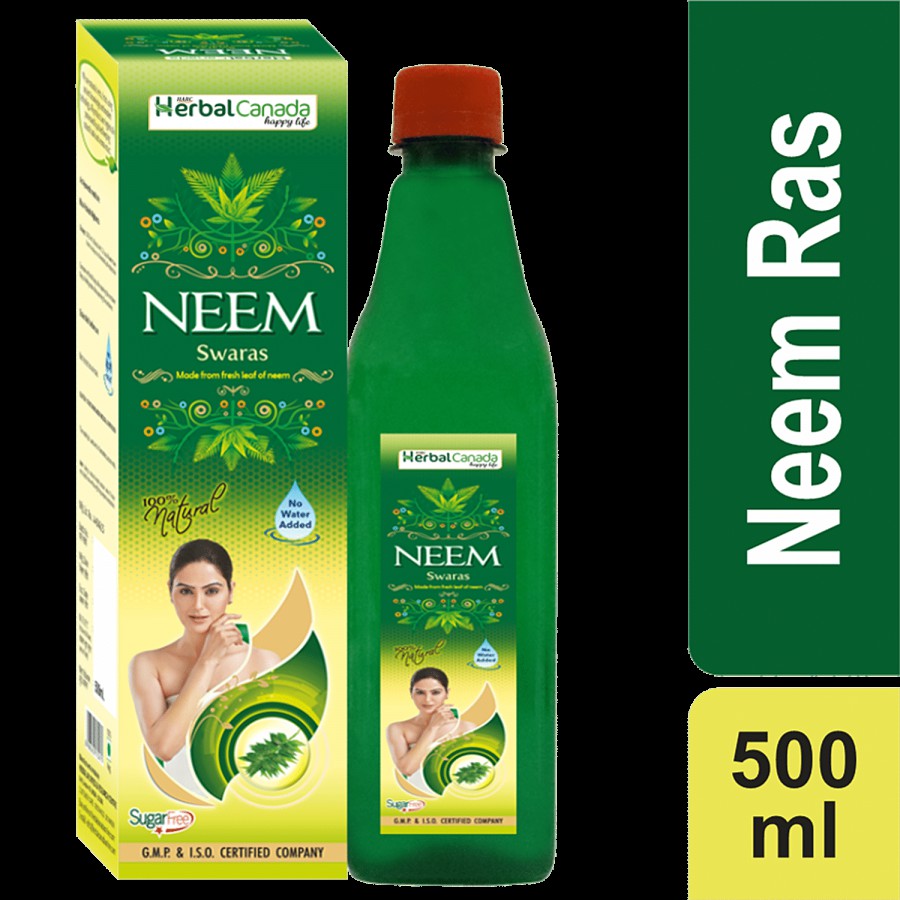 Herbal Canada Neem Swaras - 100% Natural