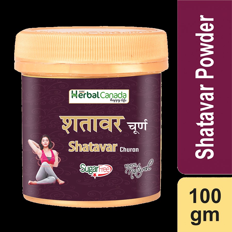 Herbal Canada Shatavar Churan Powder - Rich In Antioxidants