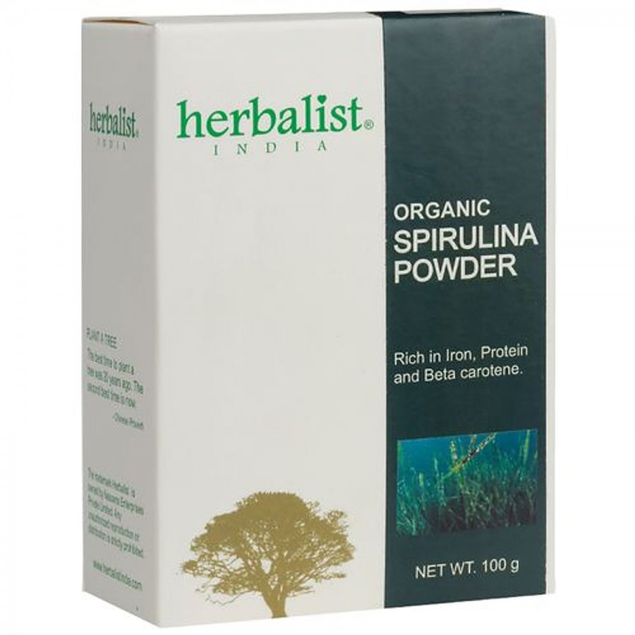 Herbalist Organic Spirulina Powder - Purest Source Of Spirulina