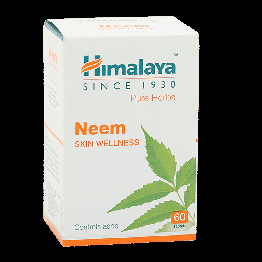 Himalaya Wellness Neem Tablets - For Skin Wellness