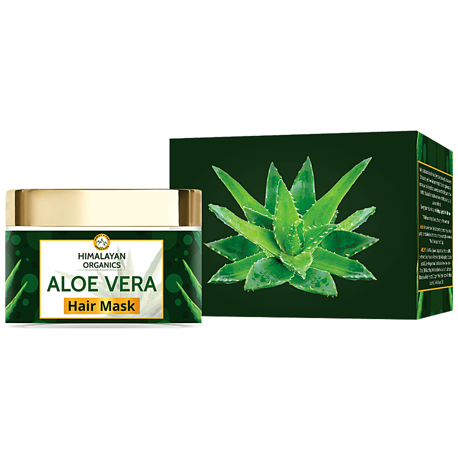 Himalayan Organics Aloe Vera Hair Mask - Nourishes