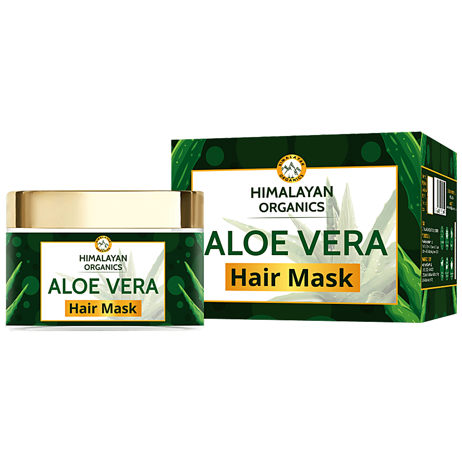 Himalayan Organics Aloe Vera Hair Mask - Nourishes