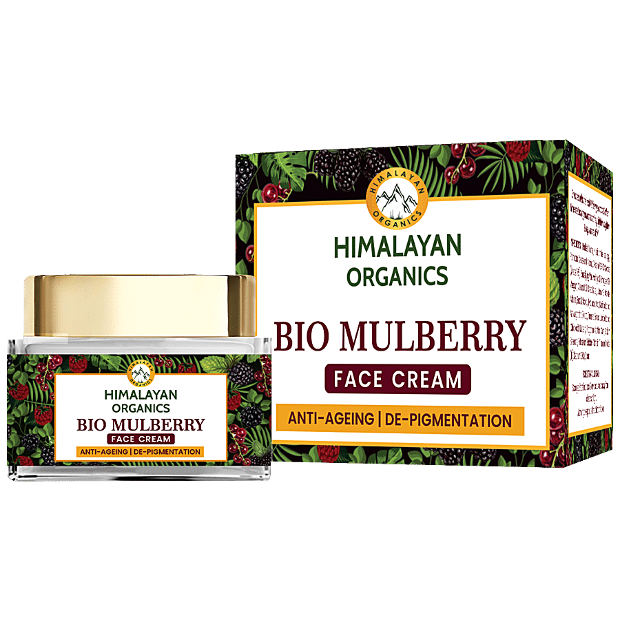 Himalayan Organics Bio Mulberry Face Cream - For Pigmentation