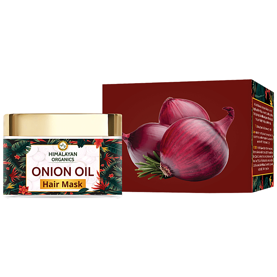 Himalayan Organics Red Onion Oil Hair Mask - With Bhringraj