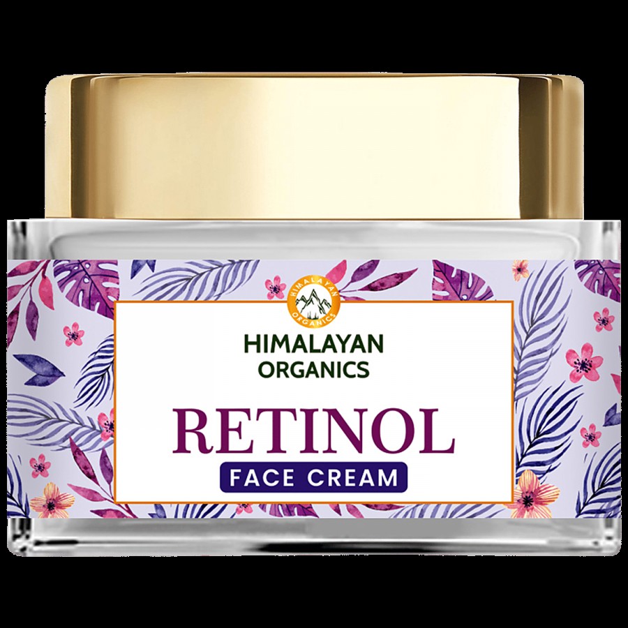 Himalayan Organics Retinol Night Cream - With Hyaluronic Acid