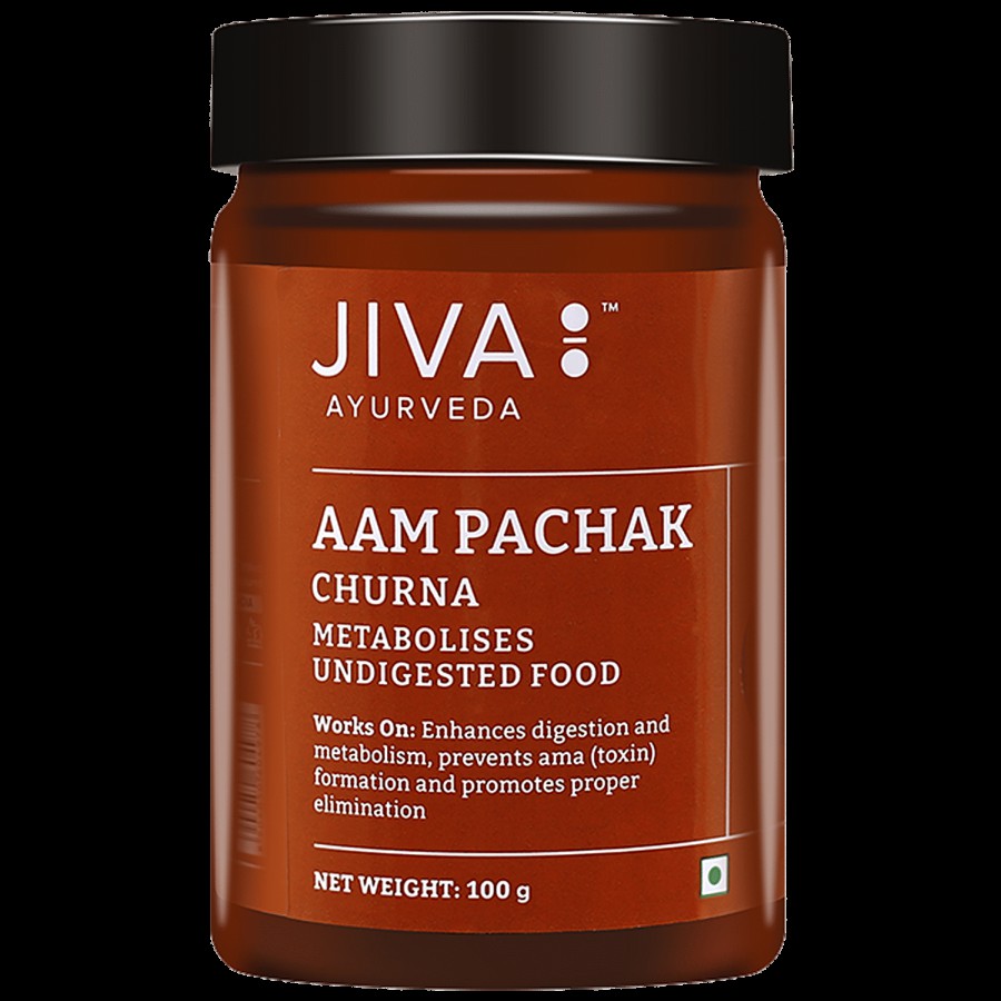 Jiva Ayurveda Aam Pachak Churna - Provides Relief In Digestive Disorders