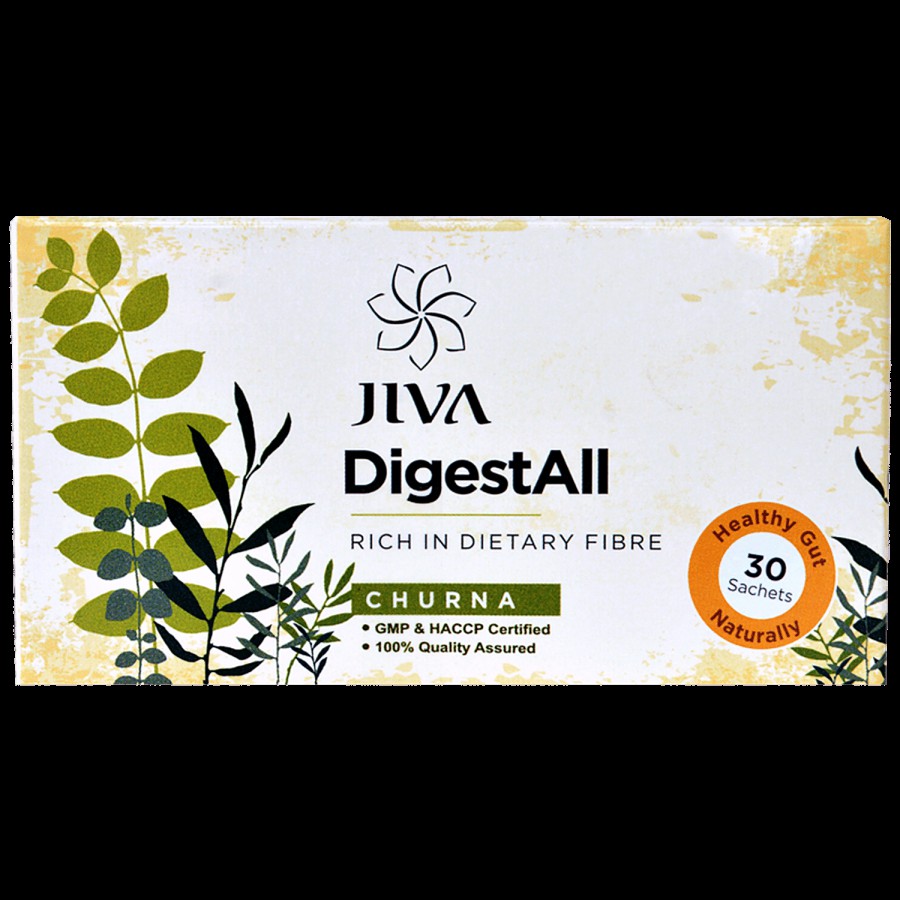 Jiva Ayurveda DigestAll Churna - Rich In Dietary Fibre