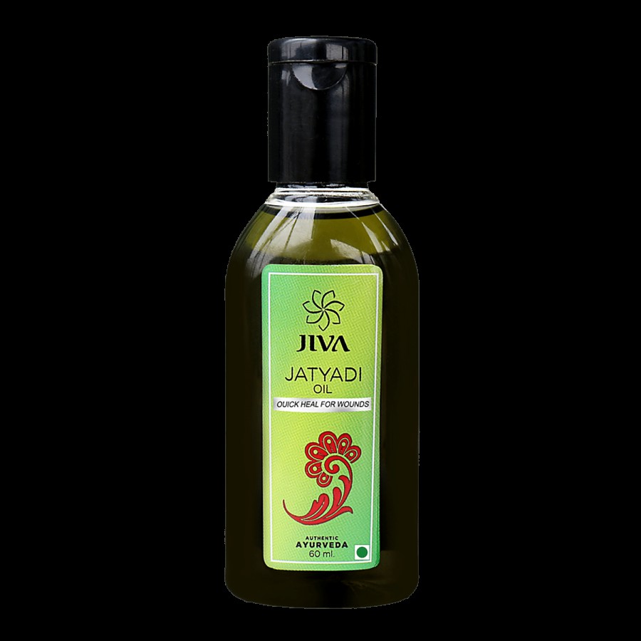 Jiva Ayurveda Jatyadi Oil - Quick-Heal For Wounds