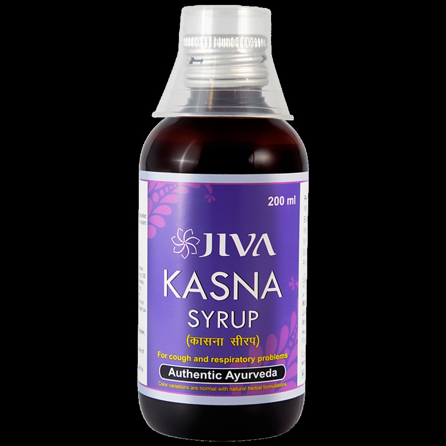 Jiva Ayurveda Kasna Syrup - For Cough