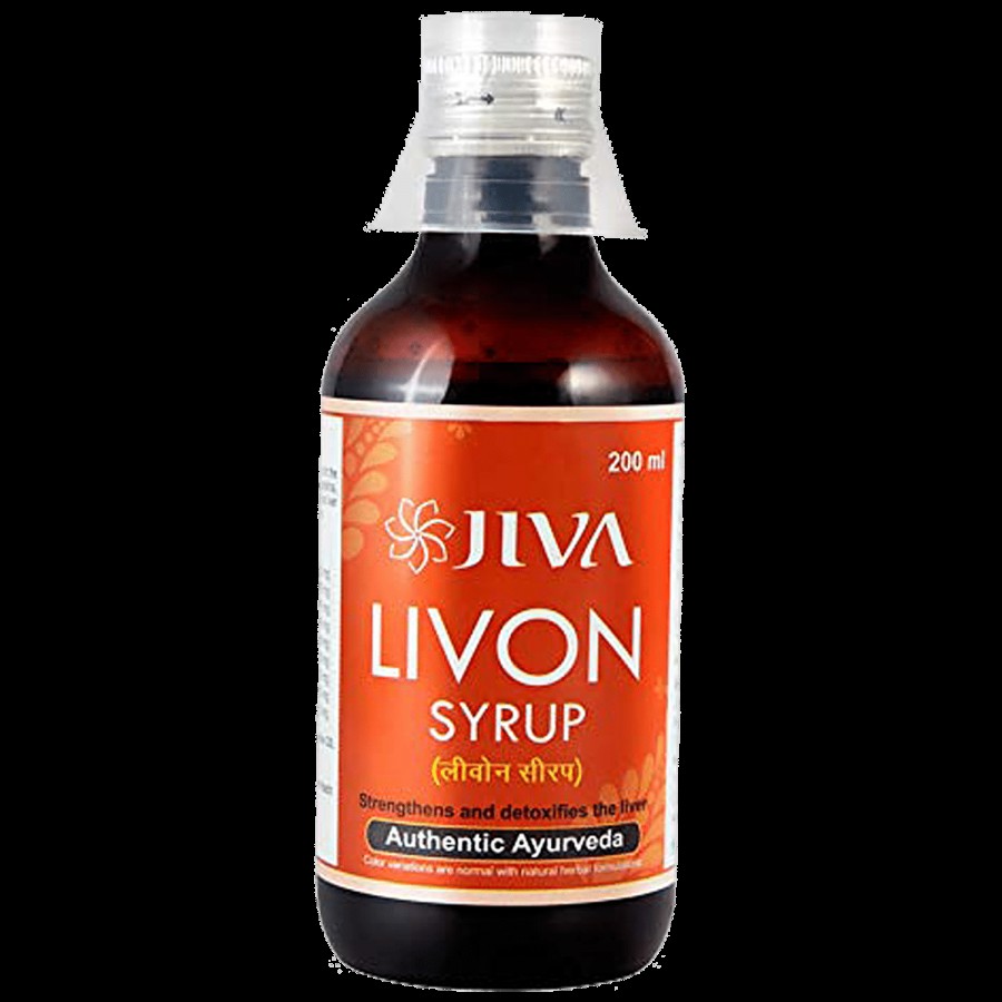 Jiva Ayurveda Livon Syrup - Strengthens & Detoxifies The Liver