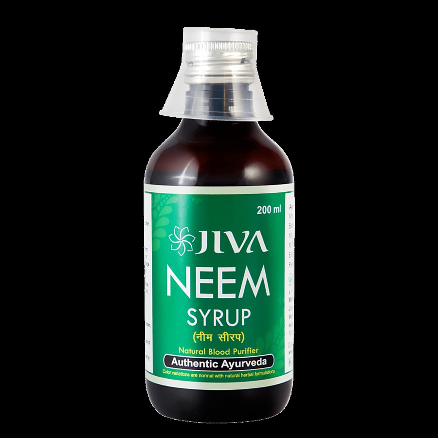 Jiva Ayurveda Neem Syrup - For Blood Purification