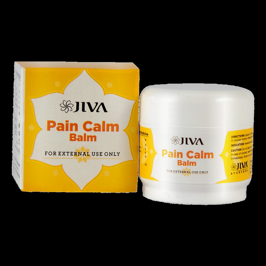 Jiva Ayurveda Pain Calm Balm -  Quick Pain Relief