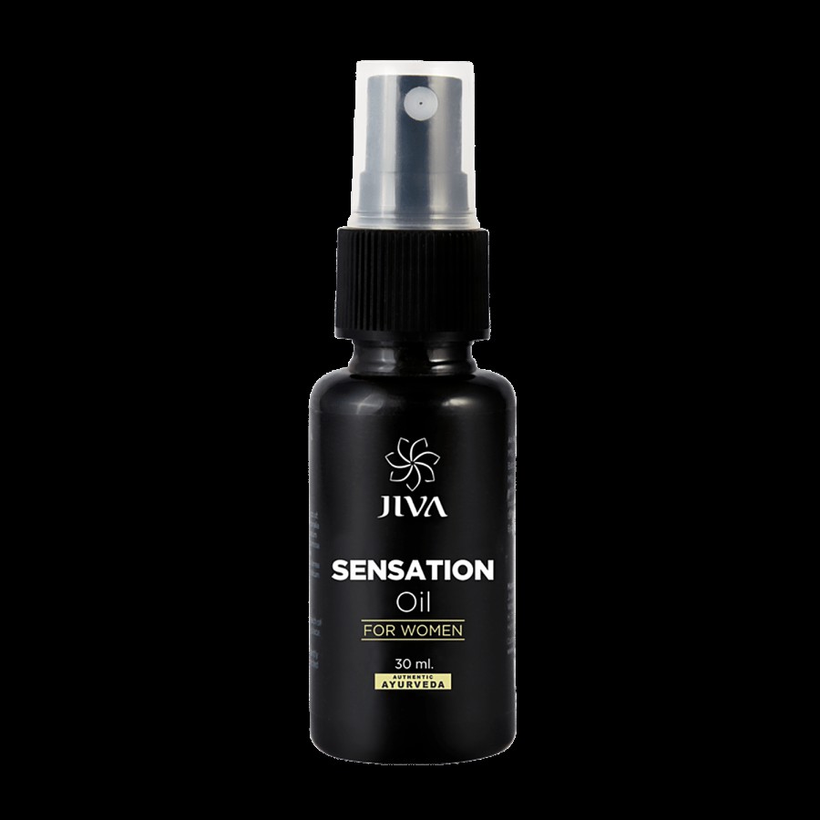 Jiva Ayurveda Sensation Oil - For Maintaining Female Hygiene & Wellness