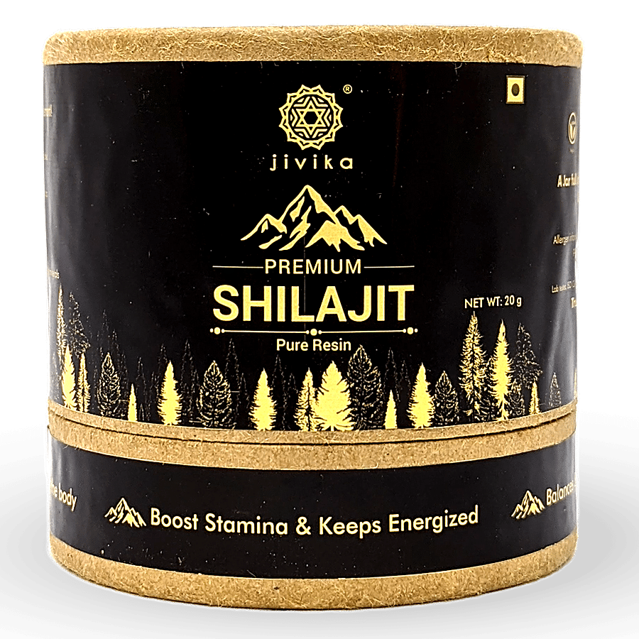 Jivika Naturals Premium Shilajit - Pure Resin