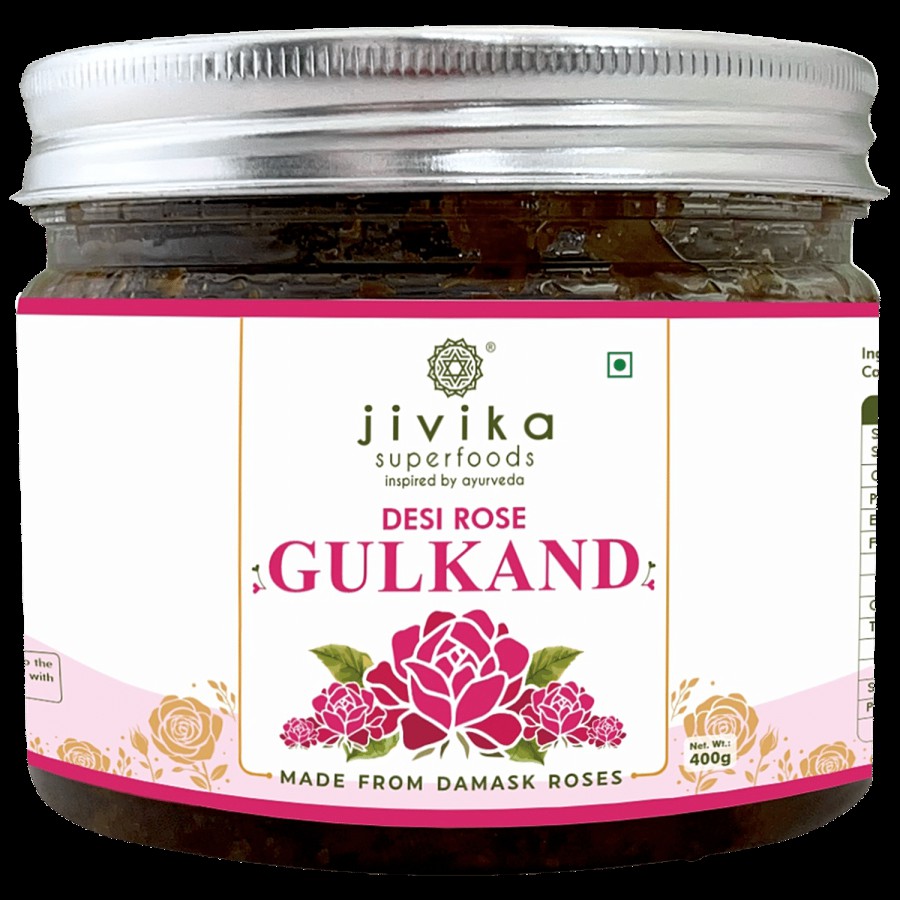 Jivika Naturals Desi Rose Gulkand - Sweet