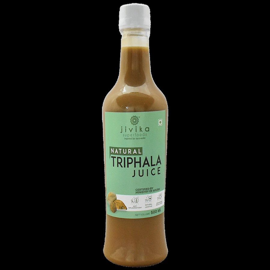 Jivika Naturals Natural Triphala Juice - Anti-inflammatory