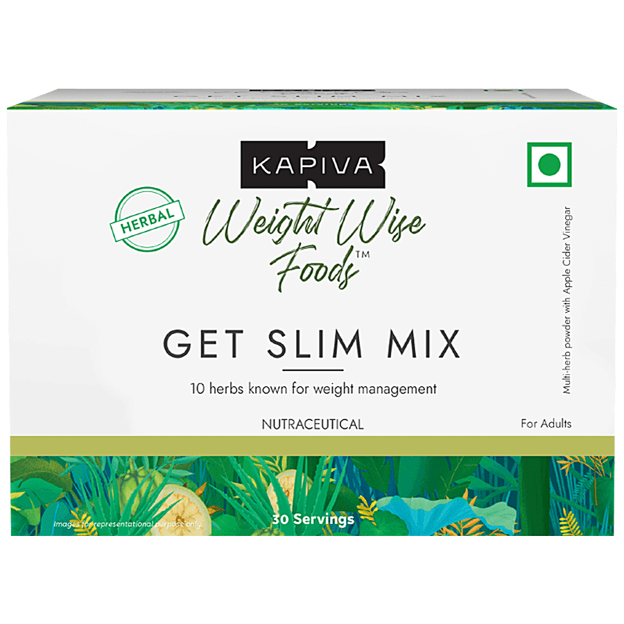 Kapiva Herbal WeightWise - Ayurvedic Proprietary Blend of 10 Herbs for Weight Management