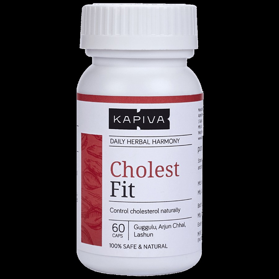 Kapiva Cholest Fit Capsules - Ayurveda To Balance Cholesterol Levels