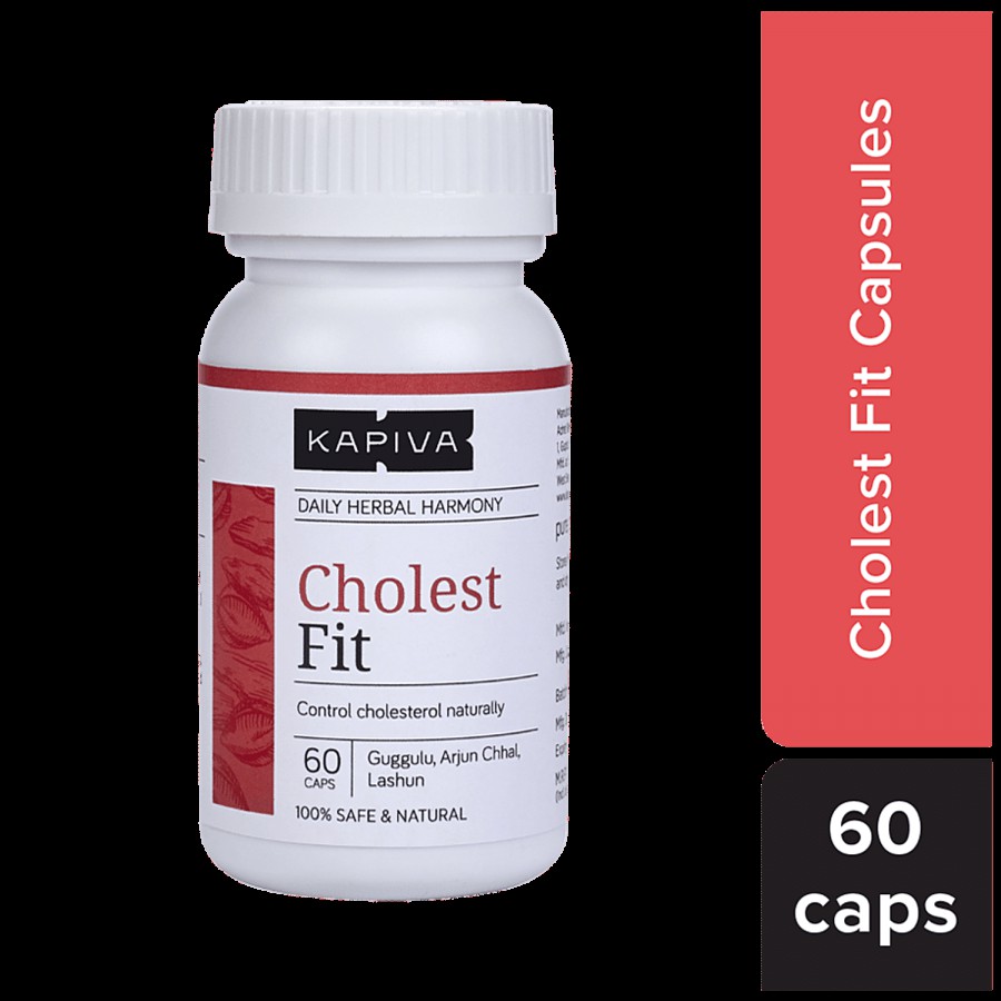 Kapiva Cholest Fit Capsules - Ayurveda To Balance Cholesterol Levels