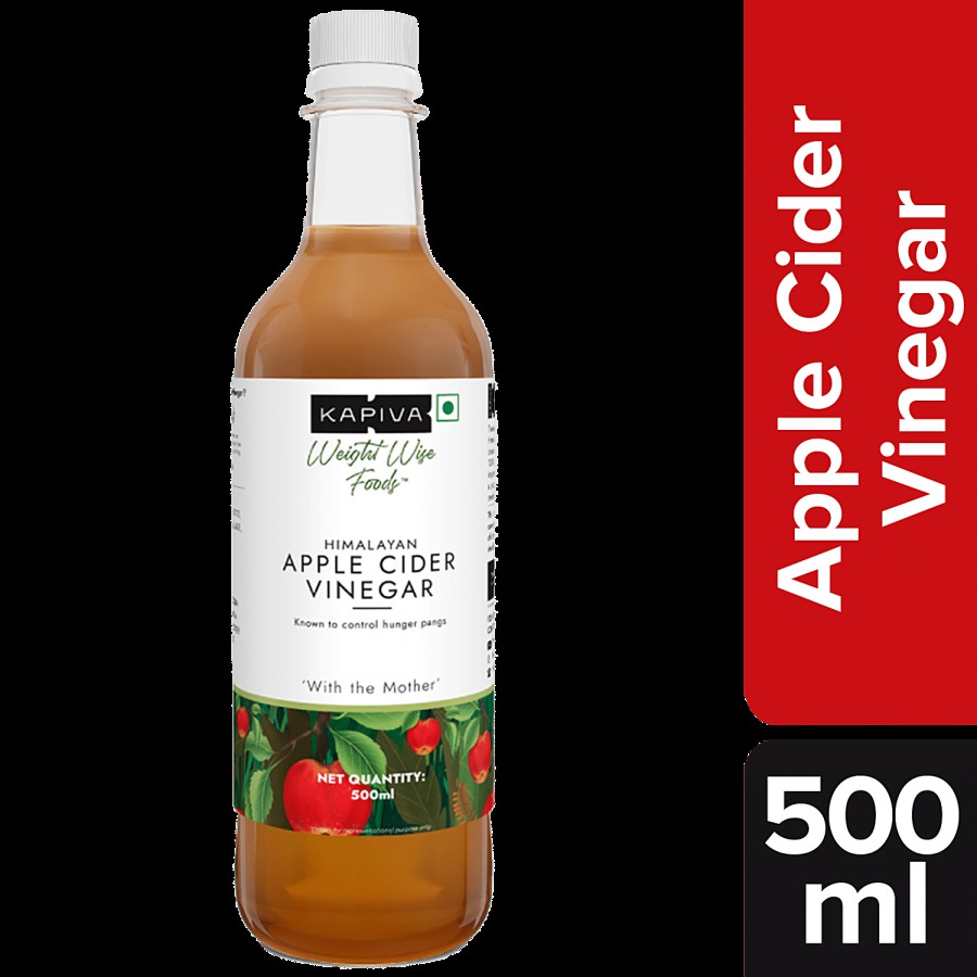 Kapiva Himalayan Apple Cider Vinegar With Mother - Controls Weight & Hunger Pangs