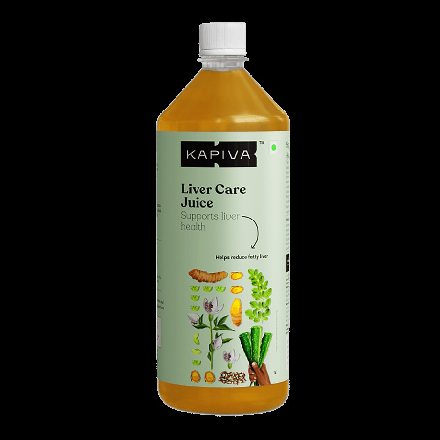 Kapiva Liver Care Juice - With 5 Ayurvedic Herbs To Benefit Liver Health