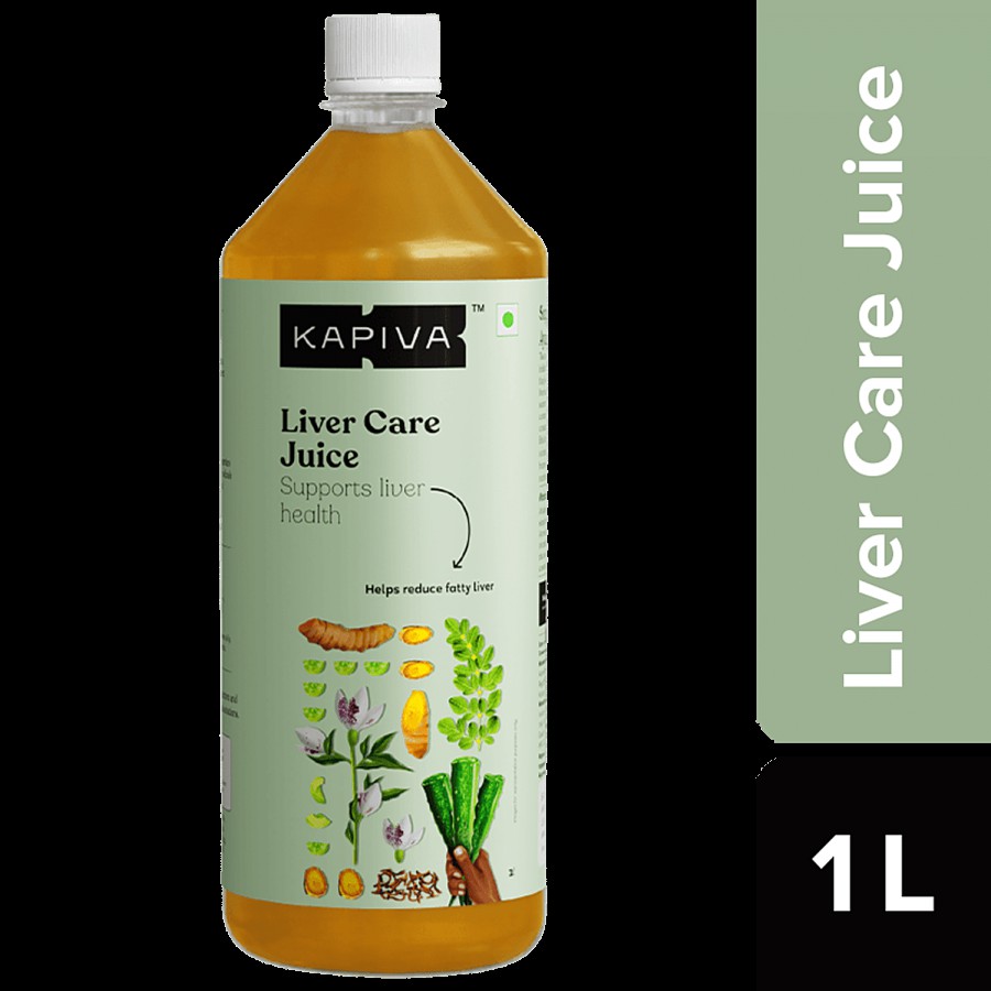 Kapiva Liver Care Juice - With 5 Ayurvedic Herbs To Benefit Liver Health