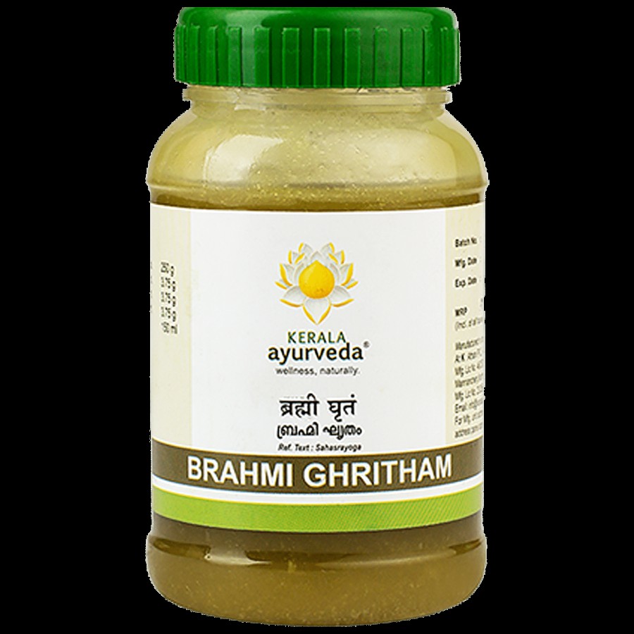 Kerala Ayurveda Brahmi Ghritham Tonic - Herbal