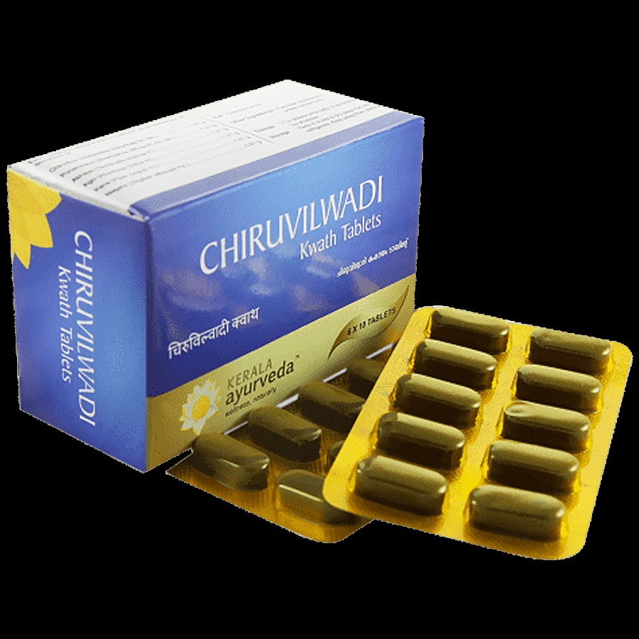 Kerala Ayurveda Chiruvilwadi Kwath Tablets