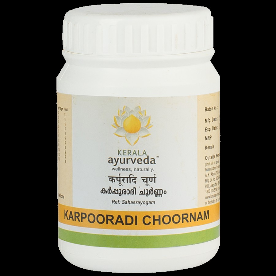 Kerala Ayurveda Karpooradi Choornam