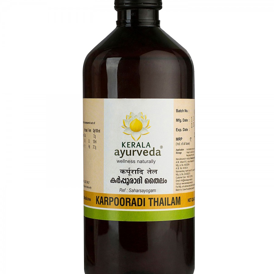 Kerala Ayurveda Karpooradi Thailam