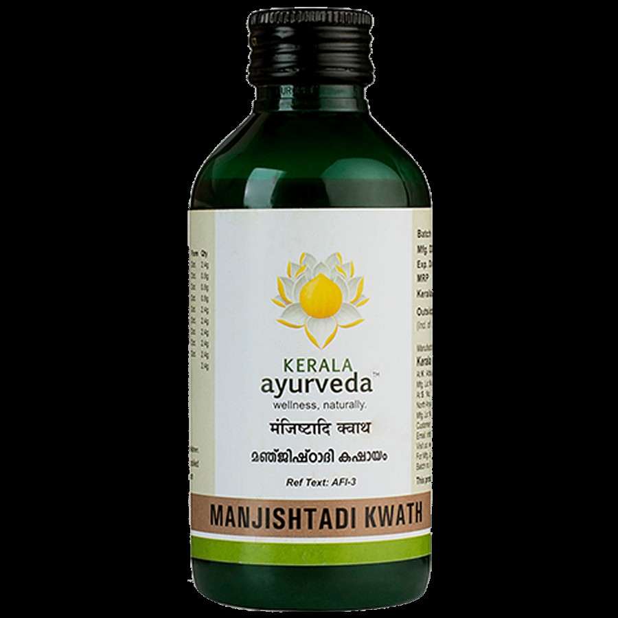 Kerala Ayurveda Manjishtadi Kwath