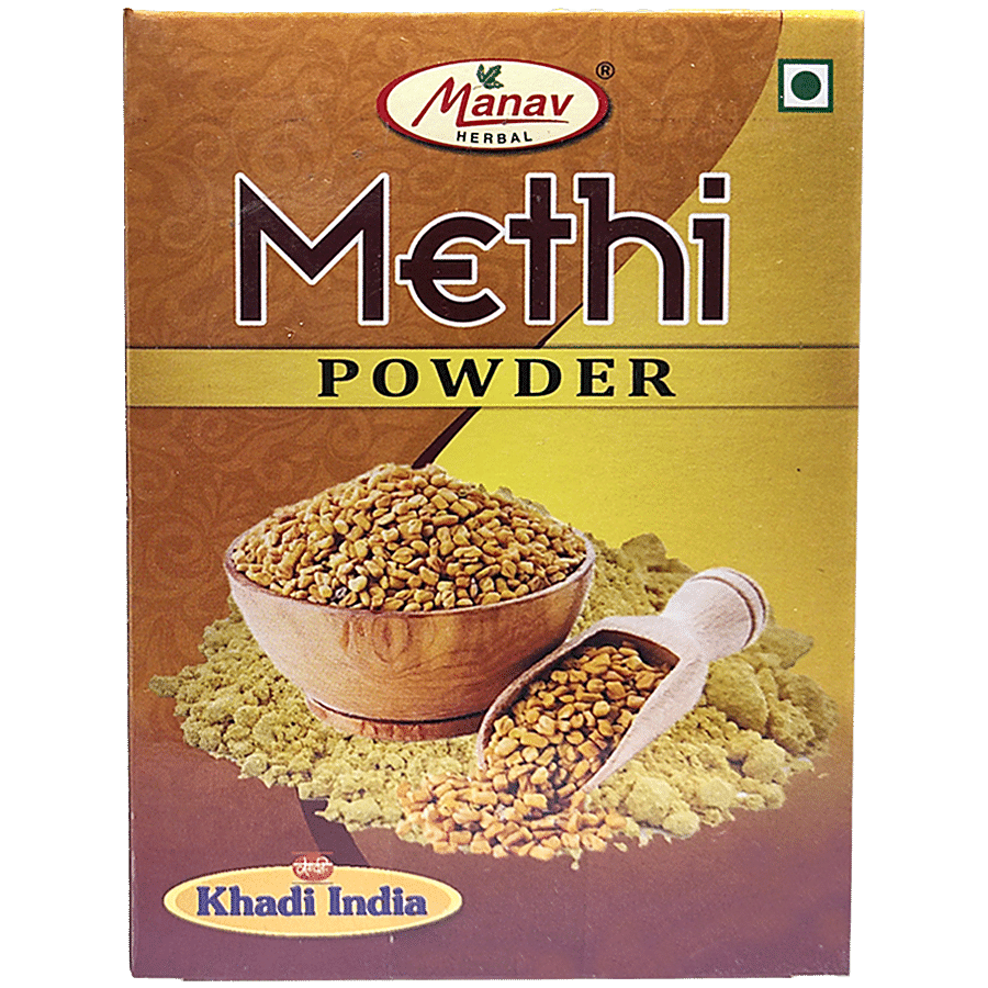 Khadi India Shri Manav Herbal Methi Powder