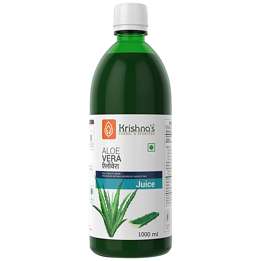 Krishnas Aloe Vera Juice - Rich In Vitamins