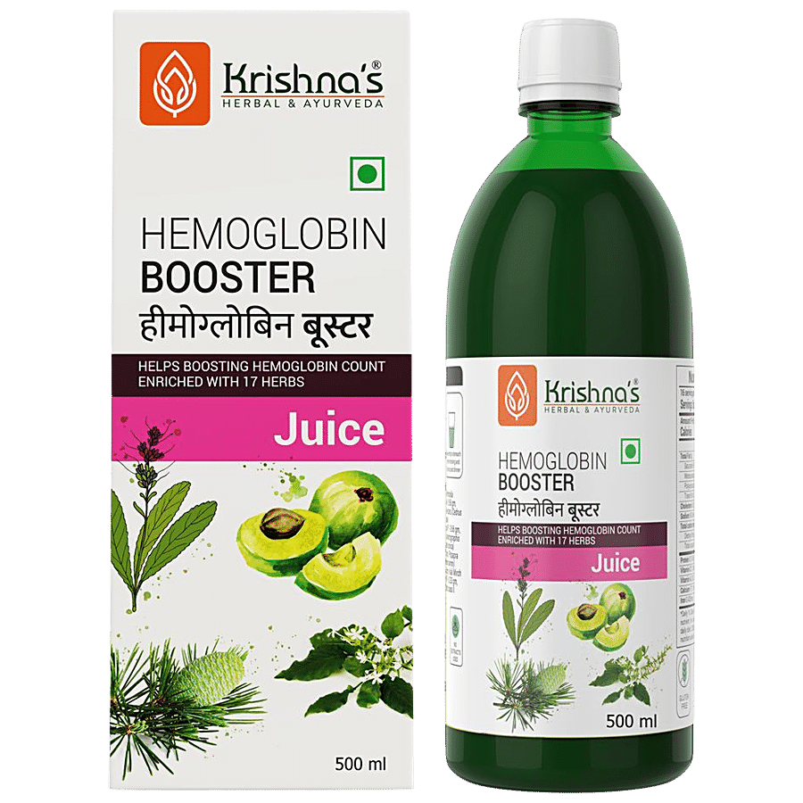 Krishnas Hemoglobin Booster Juice - Treats Anemia