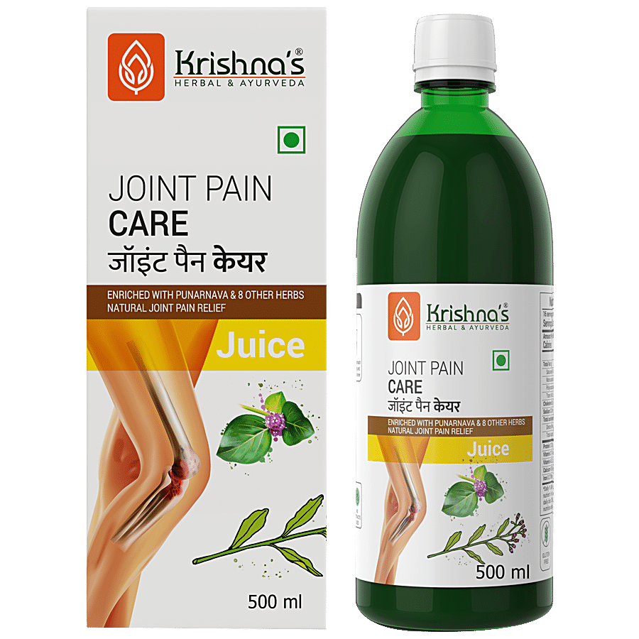 Krishnas Joint Pain Care Juice - Reduces Aches