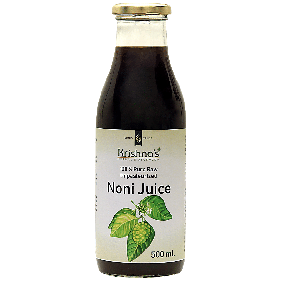 Krishnas Raw Noni Juice - 100% Pure