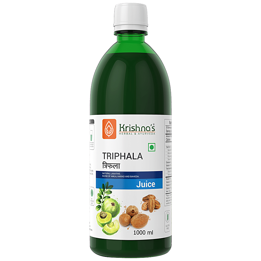 Krishnas Triphala Juice - Helps In Stomach Ache