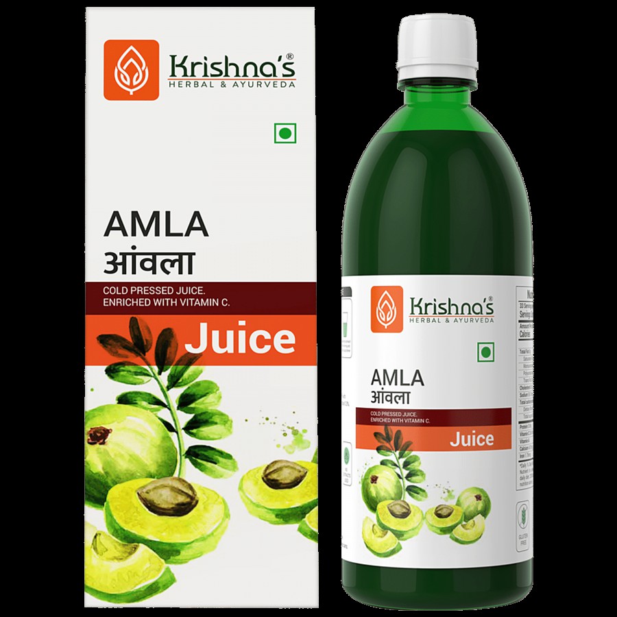 Krishnas Amla Juice - Enriched With Vitamin C