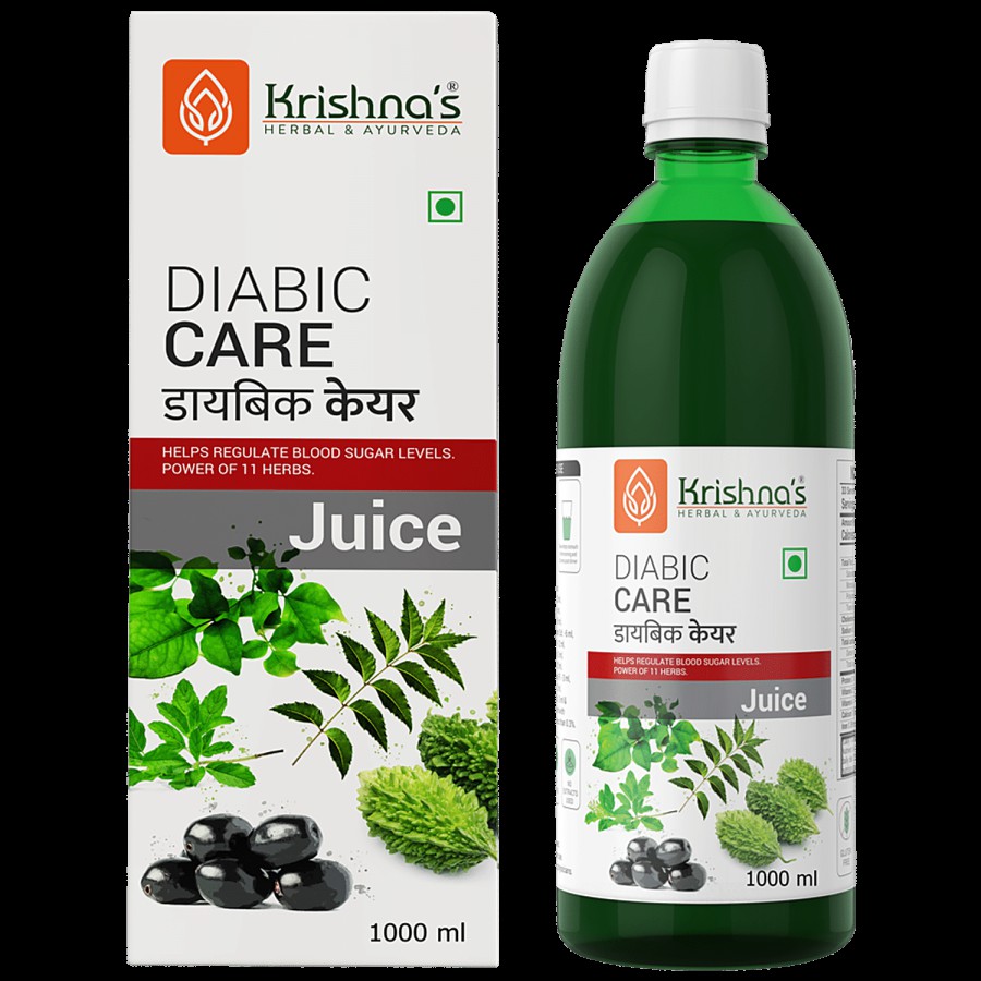 Krishnas Diabic Care Juice - Maintains Sugar Level