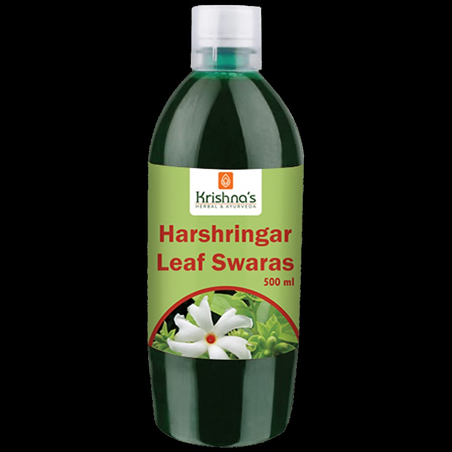 Krishnas Harshringar Leaf Juice - Treats Muscle & Joint Pains