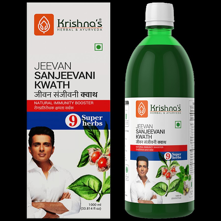 Krishnas Jeevan Sanjeevani Juice - Natural Immunity Booster