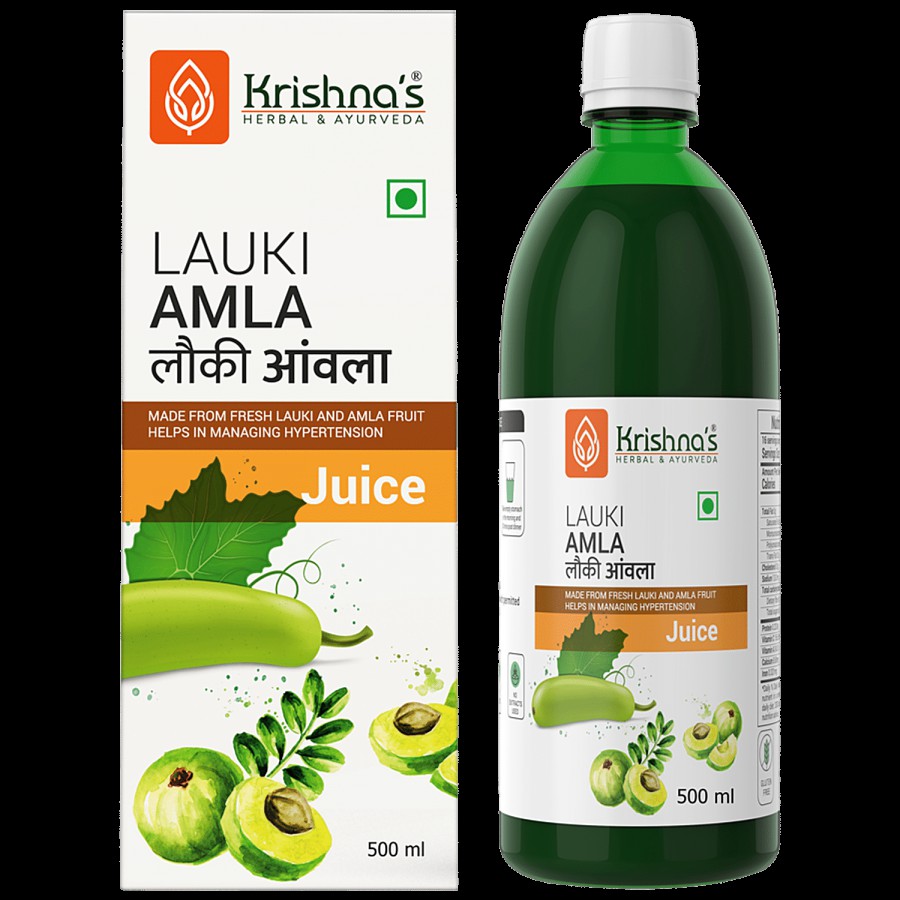 Krishnas Lauki Amla Juice Swaras - Improves Eye Sight