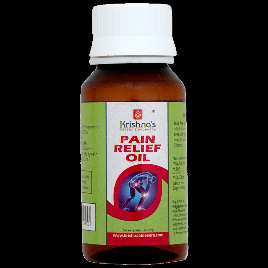 Krishnas Pain Relief Oil